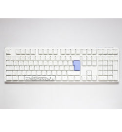 Ducky One 3 Pure White RGB Mechanical Keyboard - Cherry MX Black