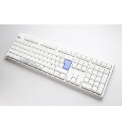 Ducky One 3 Pure White RGB Mechanical Keyboard - Cherry MX Brown