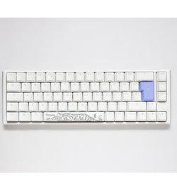 Ducky One 3 Pure White SF RGB Mechanical Keyboard - Cherry MX Clear