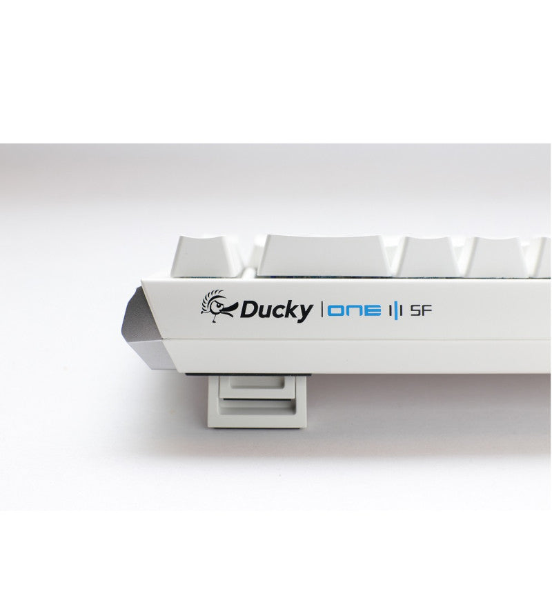 Ducky One 3 Pure White SF RGB Mechanical Keyboard - Cherry MX Red