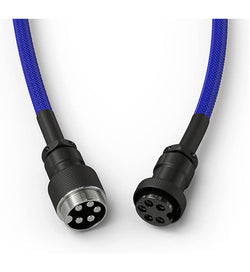 Glorious Coiled Keyboard Cable - Cobalt Blue (USB-A to USB-C)