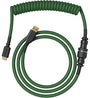 Glorious Coiled Keyboard Cable - Forest Green (USB-A to USB-C)