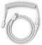 Glorious Coiled Keyboard Cable - Ghost White (USB-A to USB-C)