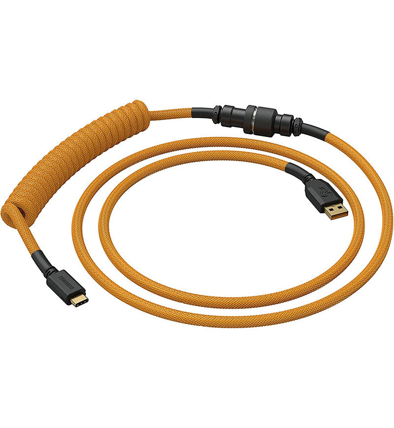 Glorious Coiled Keyboard Cable - Glorious Gold (USB-A to USB-C)