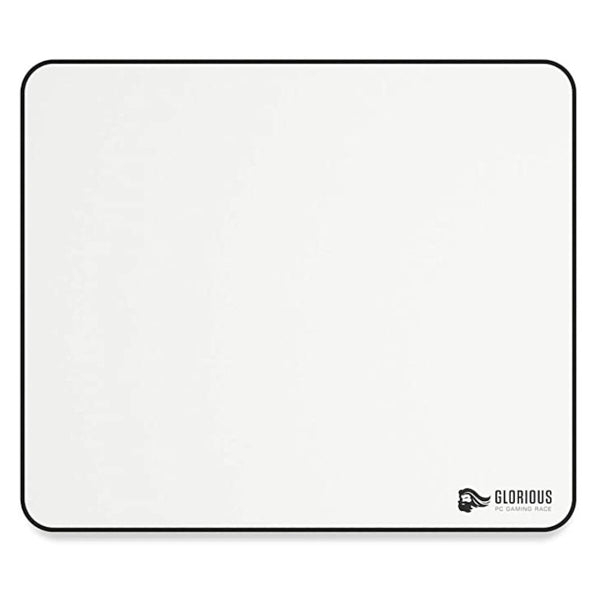 Glass Mousepad With Hard Surface For Gaming, Ultra Smooth Mouse Mat, Water- Resistant Large Mouse Pad Precision Speed Control For Esport Games/Office, Blue XL(15.7''×19.6