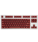 AvP ABS Double Shot Red White Legends Keycaps - UK / US