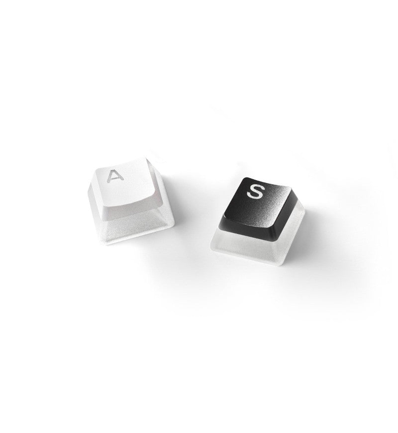 SteelSeries PrismCaps PBT Keycap Set - White