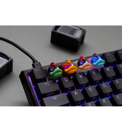 Ducky x Hotkeys Ducky League 'Aqua Duck' Handmade Keycap