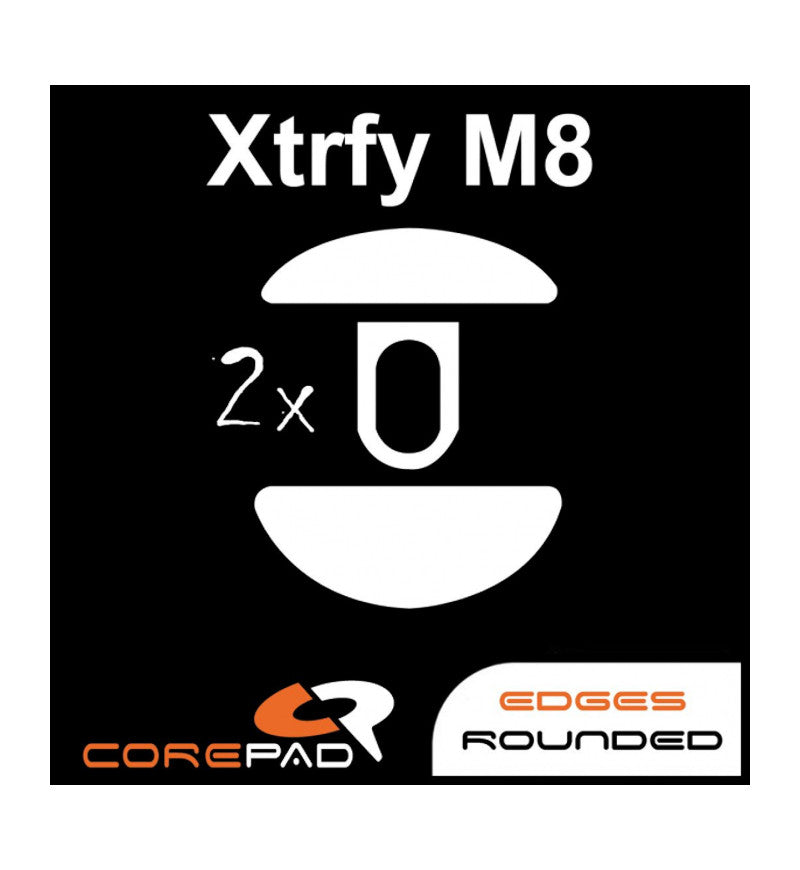 Corepad Skatez PRO - Xtrfy M8 Wireless (Set of 2)