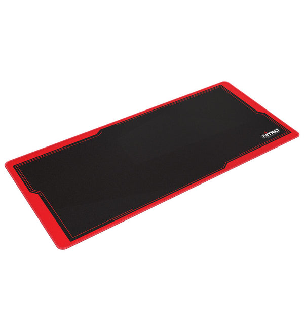Nitro Concepts Desk Mat 900 x 400mm - Black/Red