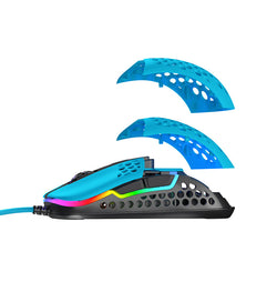 Xtrfy M42 RGB 59g Ultralight Gaming Mouse - Miami Blue
