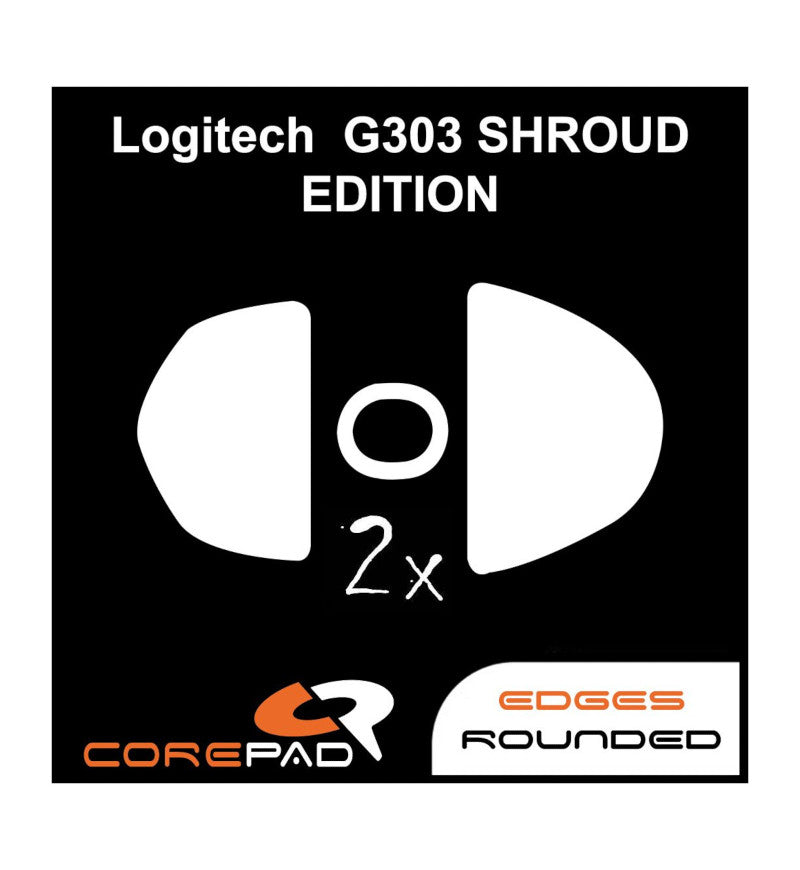 Corepad Skatez PRO - Logitech G303 Shroud Edition (Set of 2)