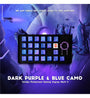 Tai-Hao TPR Rubber Purple/Blue Camo 23 Keycaps