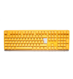 Ducky One 3 Yellow RGB Mechanical Keyboard - Cherry MX Blue