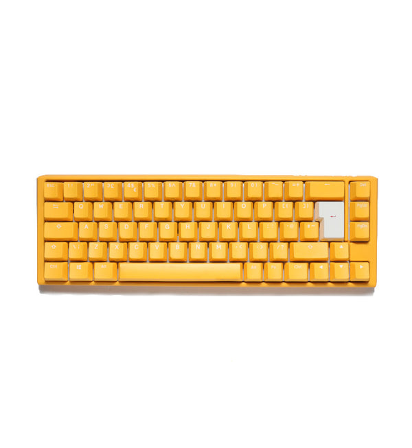 Ducky One 3 Yellow SF RGB Mechanical Keyboard - Cherry MX Silent Red