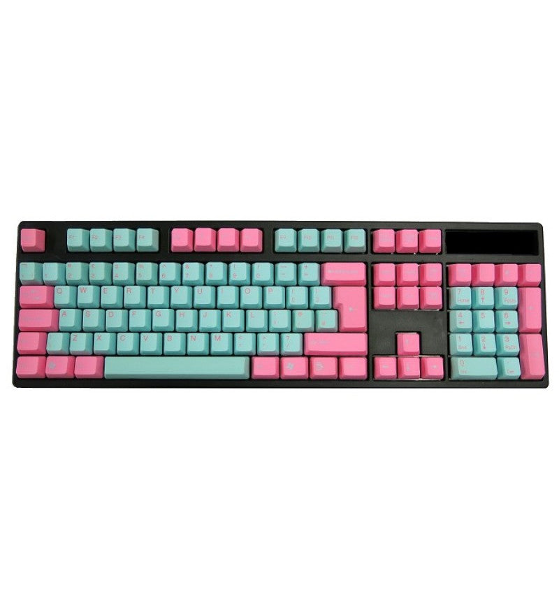 Tai-Hao PBT Double Shot Miami 104 Keycaps - UK & US