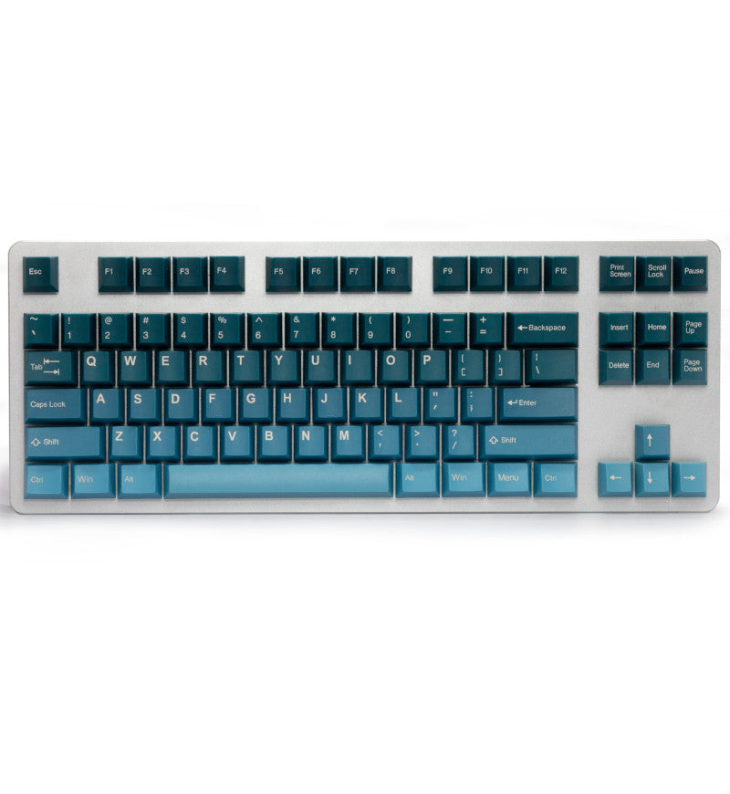 Tai-Hao Cubic ABS Pine Green Gradient 148 Keycaps - UK & US