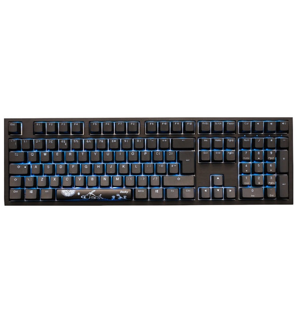 Ducky Shine 7 BlackOut RGB Mechanical Keyboard - Cherry MX Blue Switches