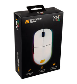 Endgame Gear XM1 82g Wired RGB Optical Gaming Mouse - White