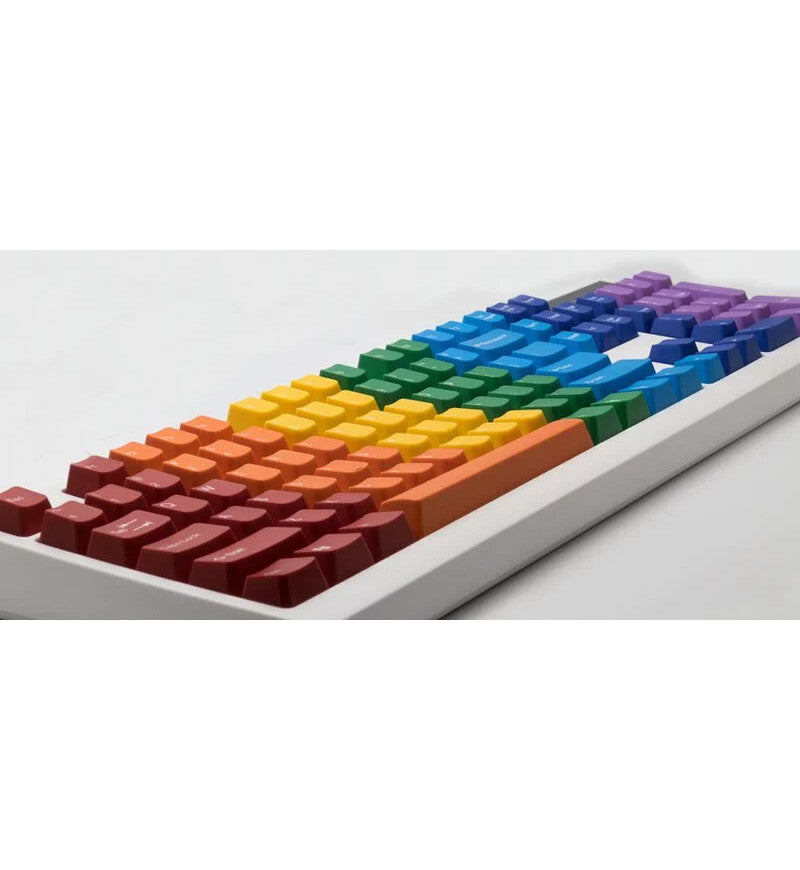 Tai-Hao ABS Double Shot Rainbow 104 Keycaps - UK & US