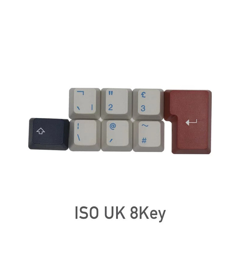 Tai-Hao ABS Double Shot Navy Blue 104 Keycaps - UK & US