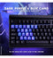 Tai-Hao TPR Rubber Purple/Blue Camo 23 Keycaps