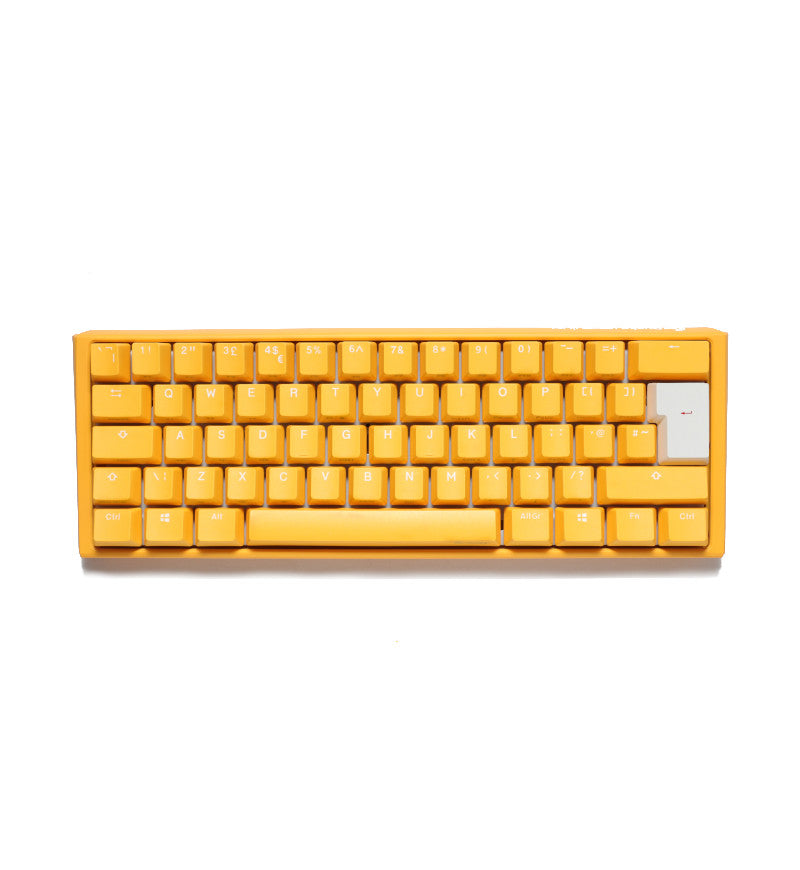 Ducky One 3 Yellow Mini RGB Mechanical Keyboard - Cherry MX Black