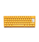 Ducky One 3 Yellow Mini RGB Mechanical Keyboard - Cherry MX Speed Silver