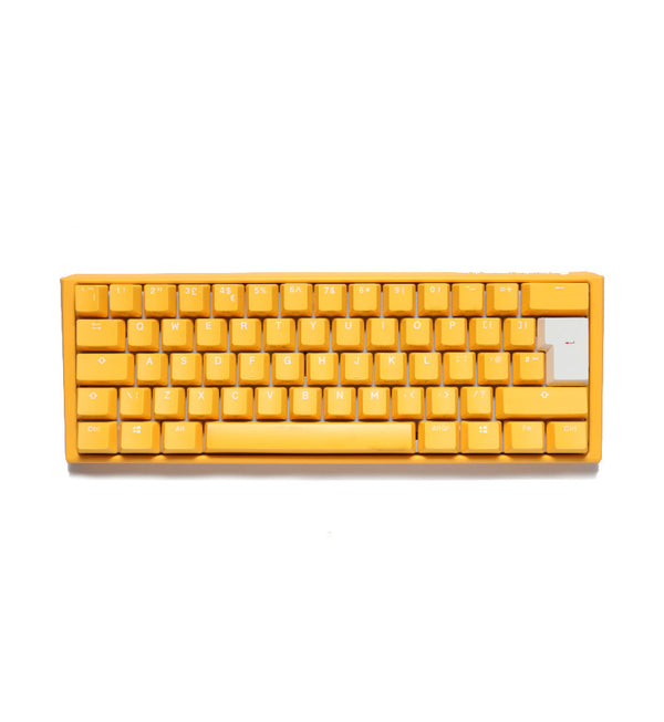 Ducky One 3 Yellow Mini RGB Mechanical Keyboard - Cherry MX Red