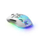 SteelSeries Aerox 3 68g Wireless Ultralight Gaming Mouse - Snow