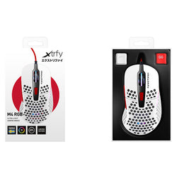 Xtrfy M4 RGB 69g Ultralight Limited Edition Gaming Mouse - Tokyo