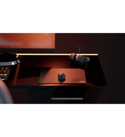 SkyPAD Glass 3.0 Mouse Pad (Cloud Logo) - Black