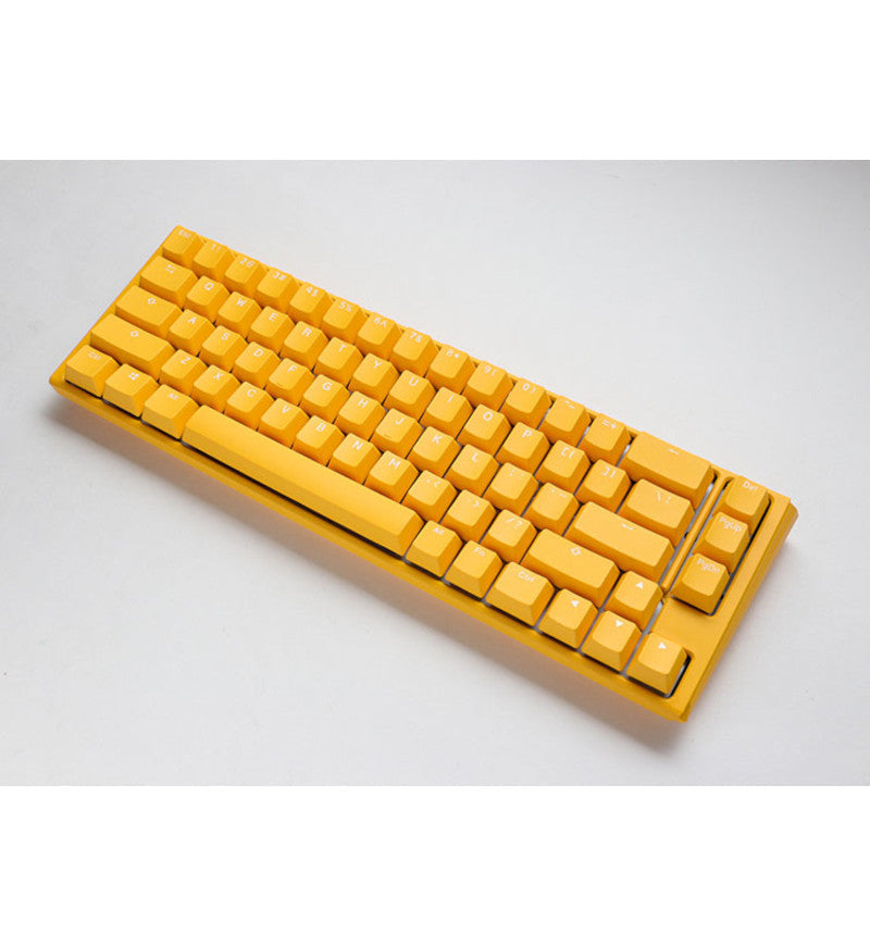 Ducky One 3 Yellow SF RGB Mechanical Keyboard - Cherry MX Silent Red