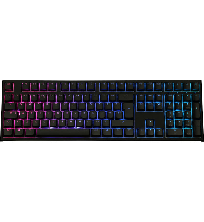 Ducky One 2 RGB Mechanical Keyboard - Cherry MX Silent Red Switches