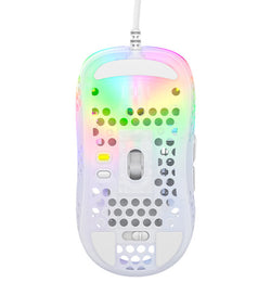 Xtrfy MZ1 White Rail Ultralight Gaming Mouse