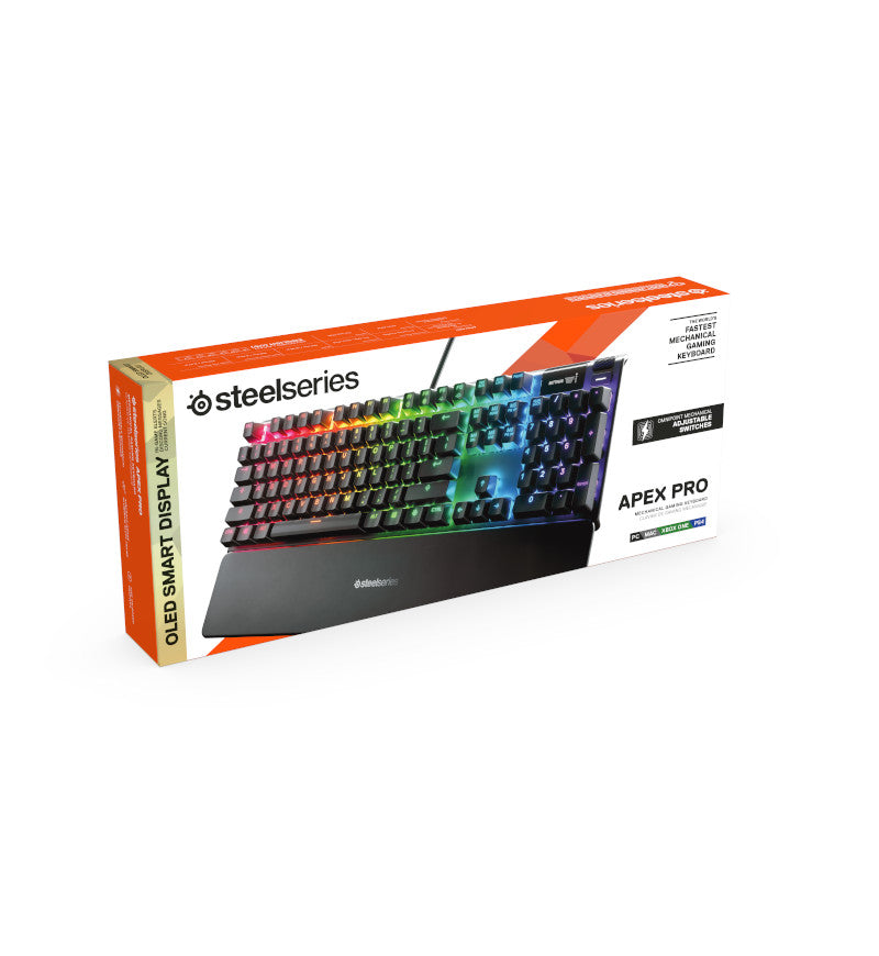 SteelSeries Apex Pro Mechanical Keyboard - OmniPoint Switches
