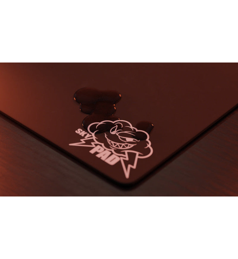 SkyPAD Glass 3.0 XL Mouse Pad (Cloud Logo) - Black