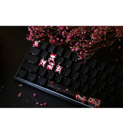 Traitors PBT Sakura Kuro Dye-Sub 6 Keycap Set