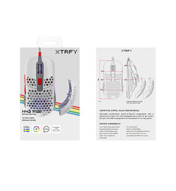 Xtrfy M42 RGB 59g Ultralight Gaming Mouse - Retro