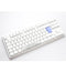 Ducky One 3 Pure White TKL RGB Mechanical Keyboard - Cherry MX Clear