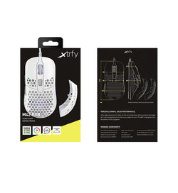 Xtrfy M42 RGB 59g Ultralight Gaming Mouse - White