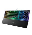 SteelSeries Apex 3 Gaming Keyboard — Whisper-Quiet Membrane Switches