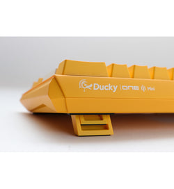 Ducky One 3 Yellow Mini RGB Mechanical Keyboard - Cherry MX Red