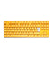Ducky One 3 Yellow RGB TKL Mechanical Keyboard - Cherry MX Speed Silver
