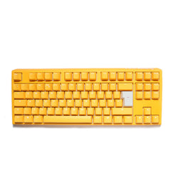 Ducky One 3 Yellow RGB TKL Mechanical Keyboard - Cherry MX Brown