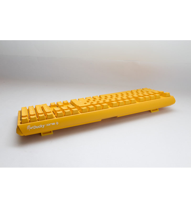Ducky One 3 Yellow RGB Mechanical Keyboard - Cherry MX Blue