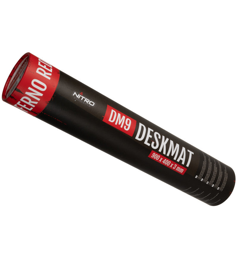 Nitro Concepts Desk Mat 900 x 400mm - Black/Red