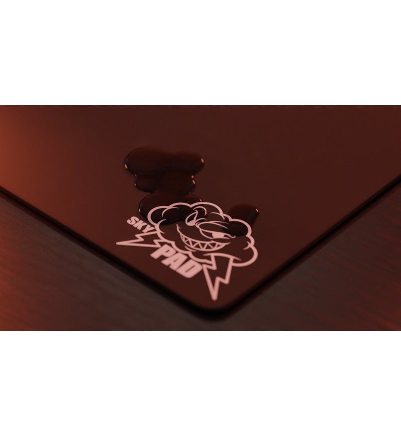 SkyPAD Glass 3.0 Mouse Pad (Cloud Logo) - Black