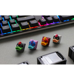 Ducky x Hotkeys Ducky League 'Lucky' Handmade Keycap