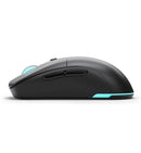 Pwnage Ultra Custom Ambi Wireless Gaming Mouse - Black (Solid + Honeycomb shell included)